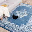 Vintage Rug - Adore Medallion Blue