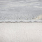 Washable Berber Floor Rug - Furo Alisha Grey/White