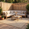 Jute Outdoor Rug - Bali Cream