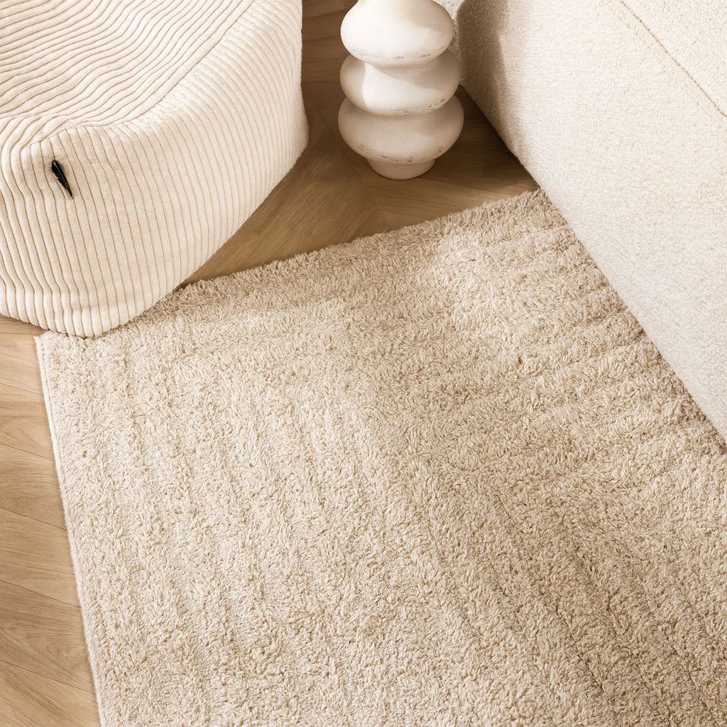 Scandinavian rug - Lova Frames Beige