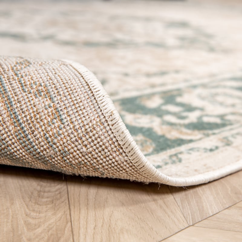 Vintage Rug - Spring Medallion Cream/Green