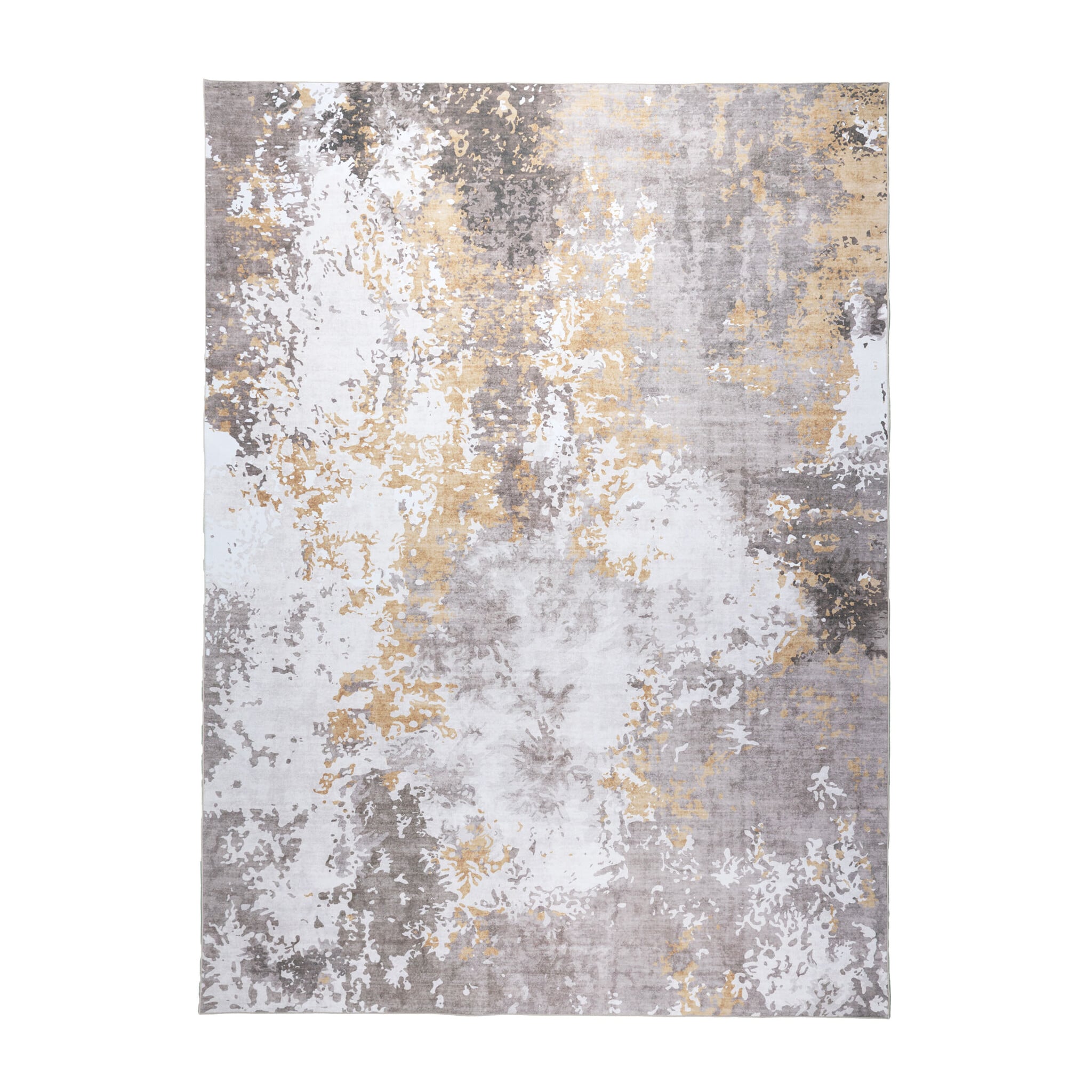 Modern Rug - Sarge Taupe/Yellow
