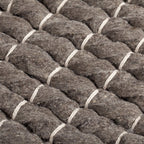 Wool floor rug - Louise Grey
