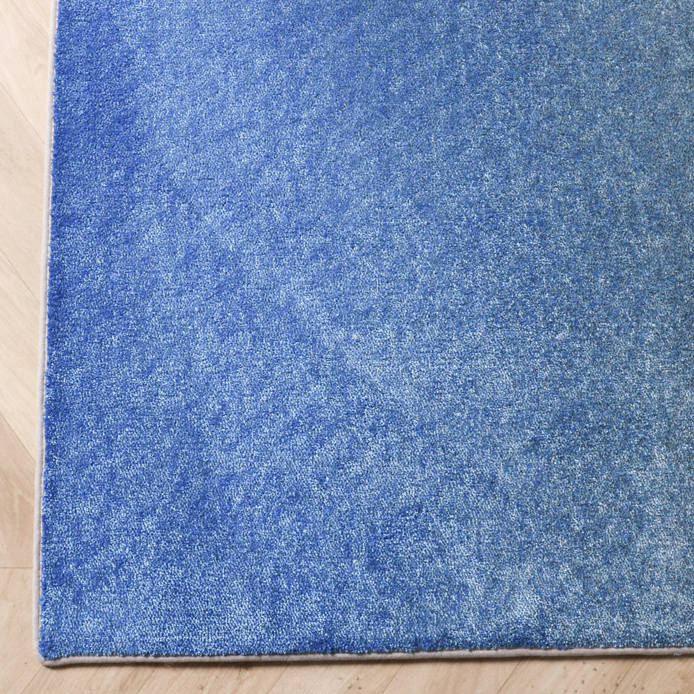Abstract Rug – Mellow Blue/Yellow