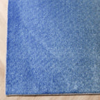 Abstract Rug – Mellow Blue/Yellow
