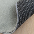 Round Washable Rug - Vivid Green