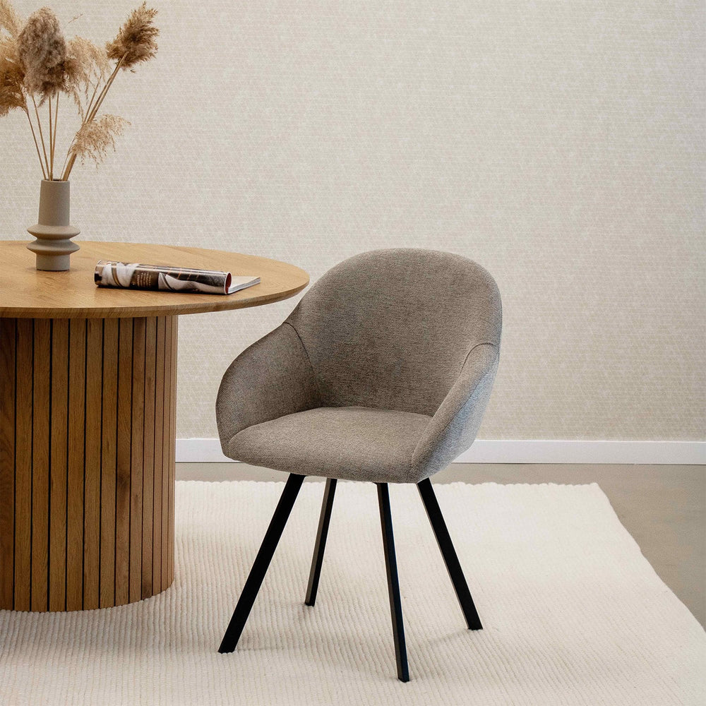 Swivel Chair - Olof Taupe