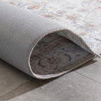 Washable Runner - Domingo Mandala White