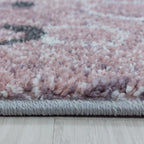 Children's floor rug - Fleurtje Planets Grey
