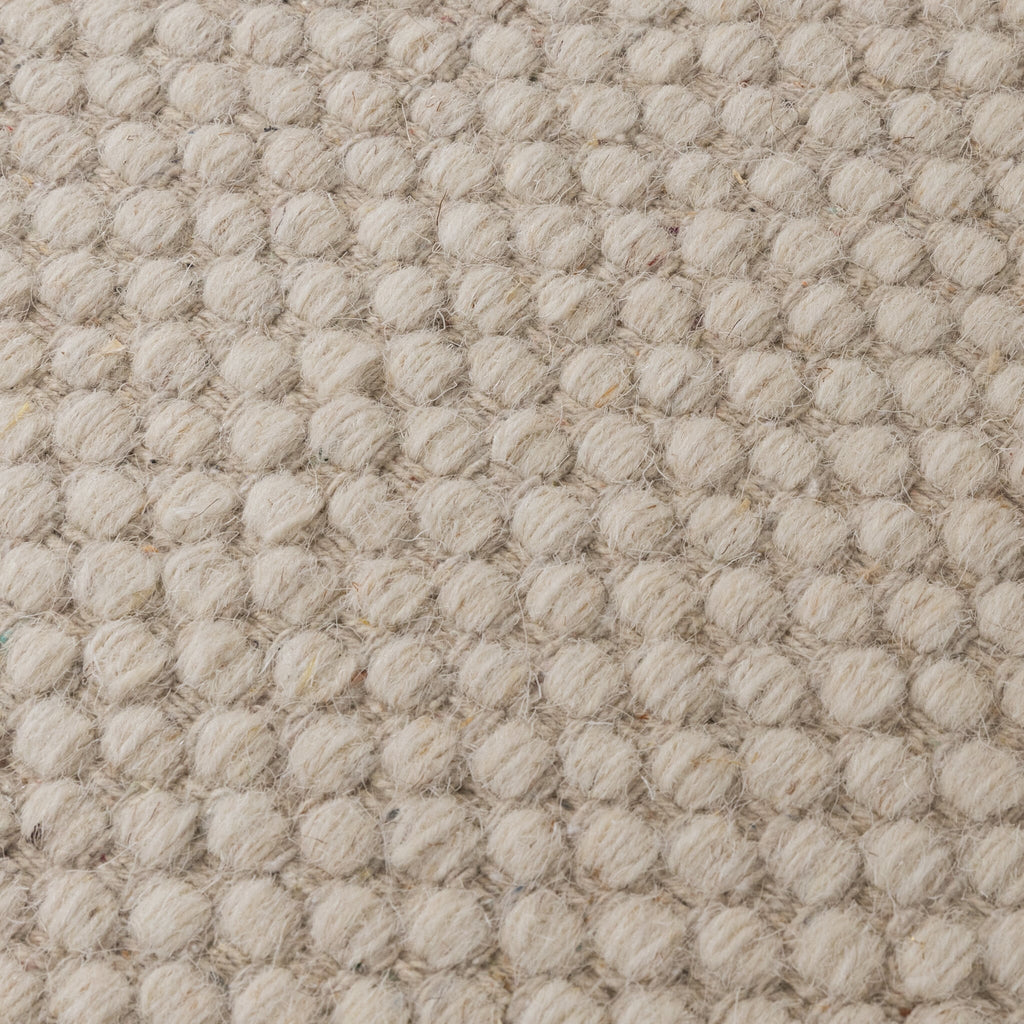 Round Wool Rug - Bliss Cream