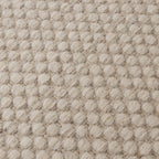 Round Wool Rug - Bliss Cream