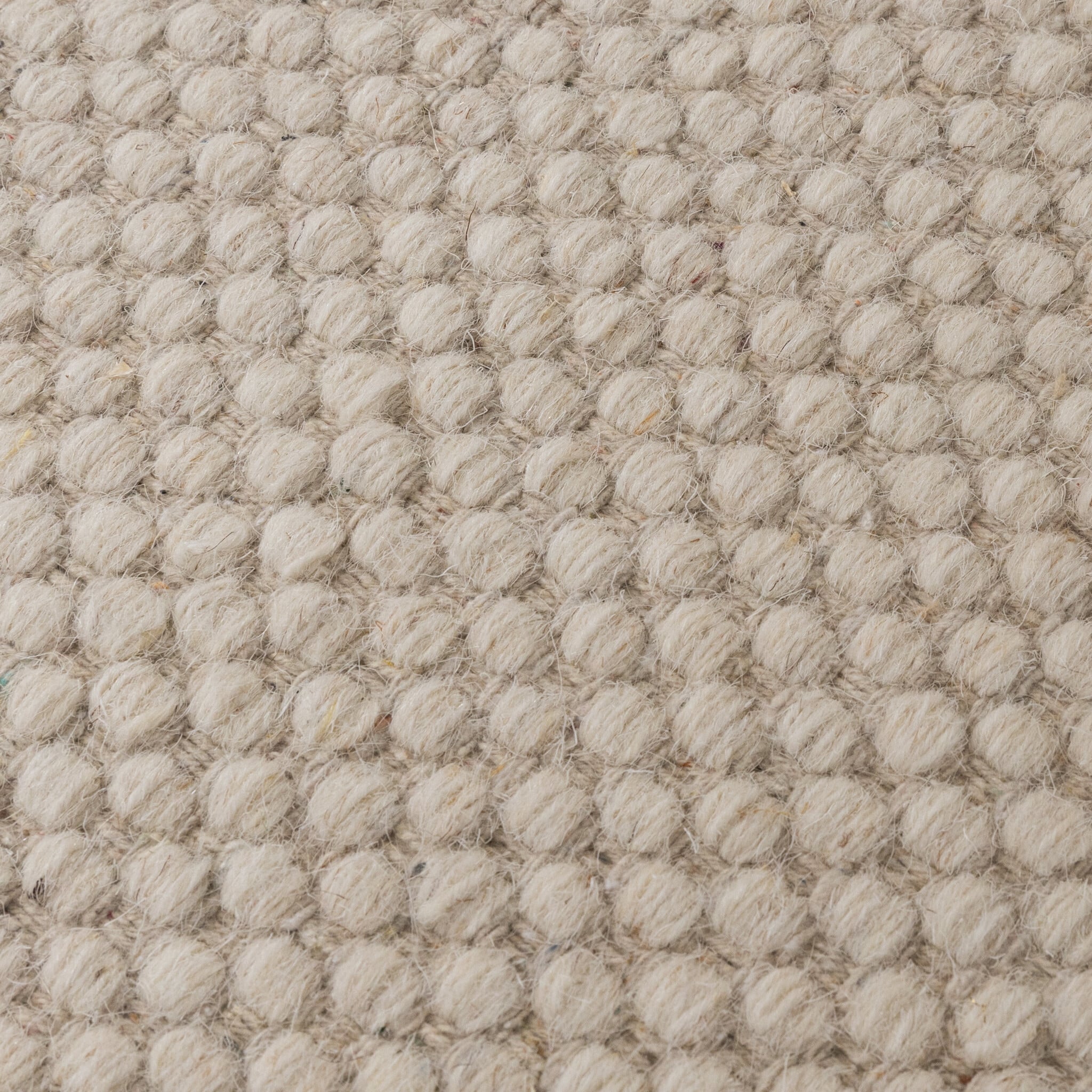 Round Wool Rug - Bliss Cream