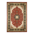 Persian Rug - Rezah Medallion Red