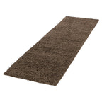 High-pile runner - Life Brown