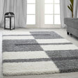 High-pile Floor Rug - Gala Light Grey