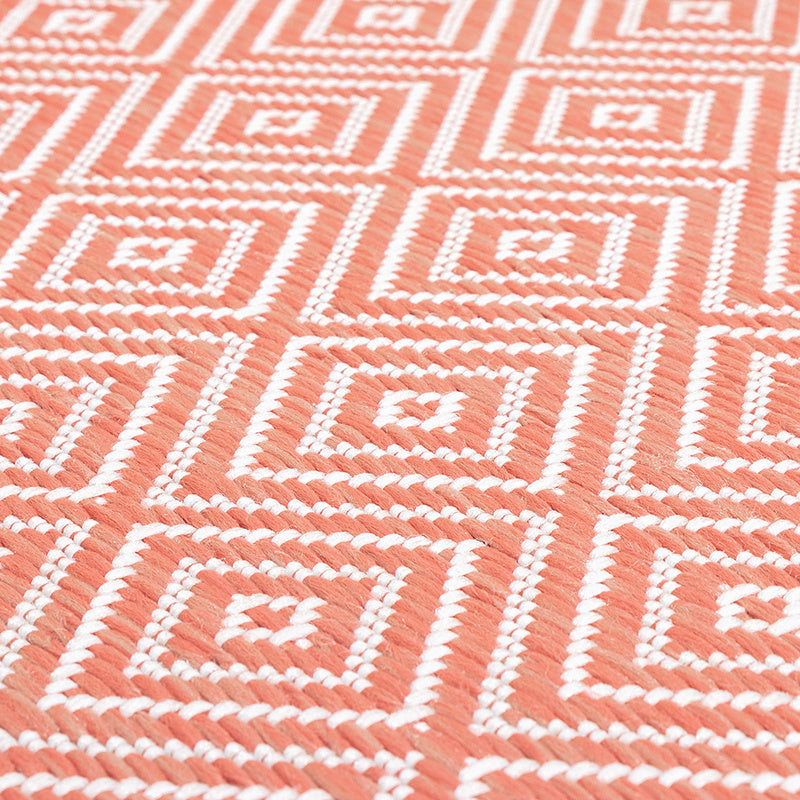 Outdoor Rug - Summer Tile Pink