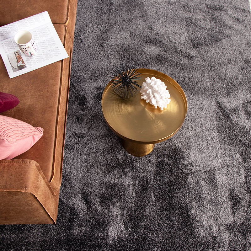 High-Pile Rug - Glazy Anthracite