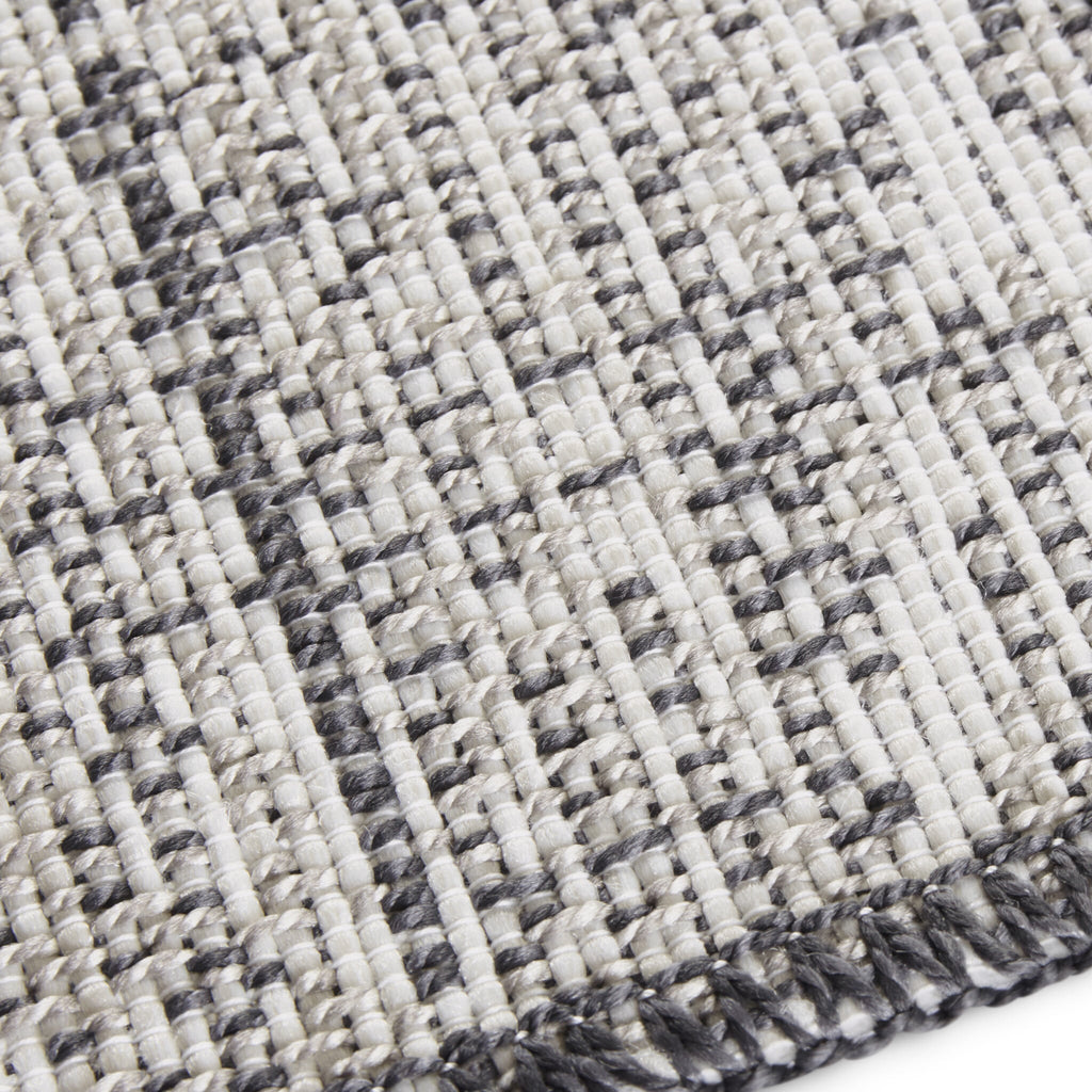 Outdoor Floor Rug - Curious Cream Anthracite Blois