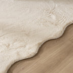 Soft High Pile Rug - Comfy Supreme Wavy Cream