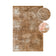 Abstract floor rug - Elitha Orange