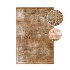 Abstract floor rug - Elitha Orange
