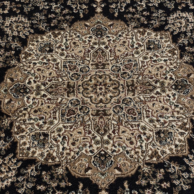 Persian Rug - Kashmir Black 2608