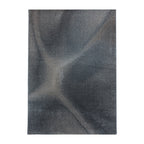 Retro floor rug - Stencil Light Brown/Anthracite