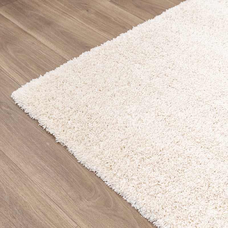 Washable High-Pile Rug - Tidy White
