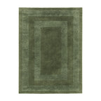 Scandinavian Rug - Lova Border Green
