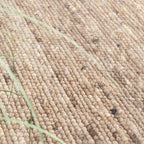 Round Wool Rug - Feline Taupe/Blended