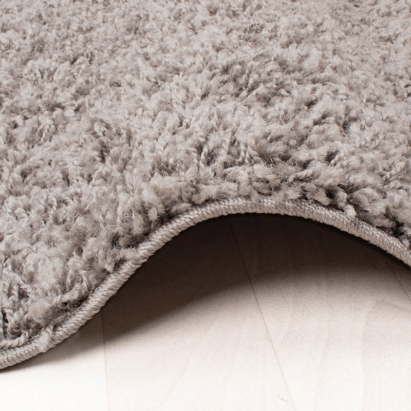 High Pile Runner - Solid Light Grey