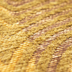 Modern Floor Rug - Meditation Coral 9226 Ochre Yellow