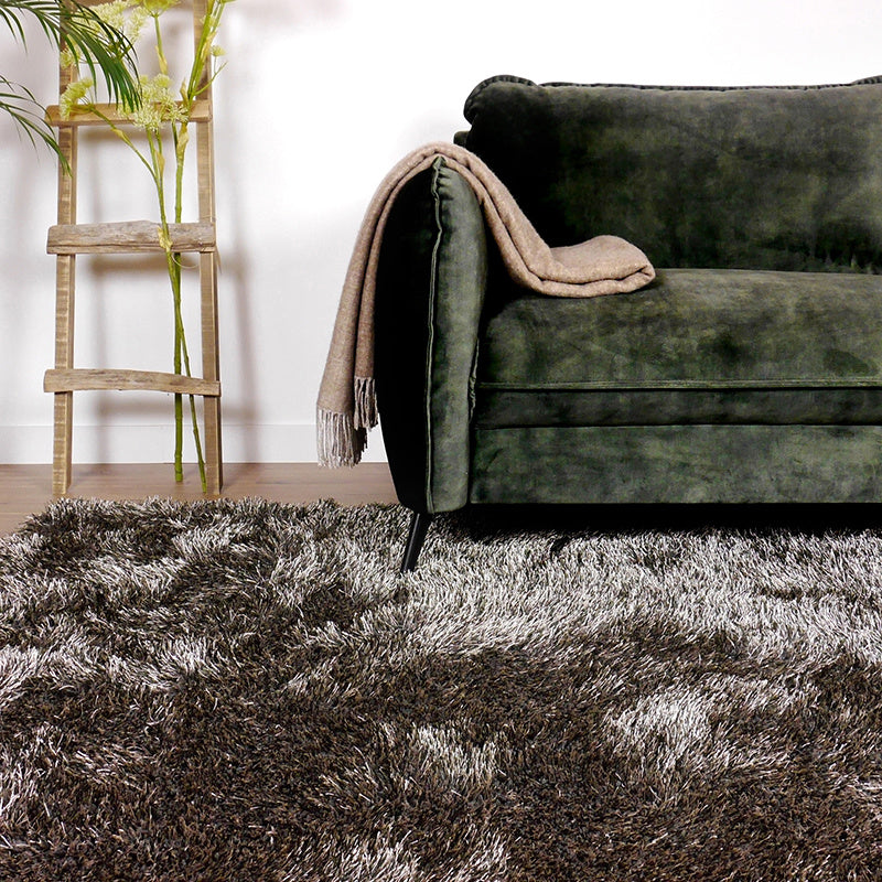 High-pile area rug - Love Shaggy Taupe