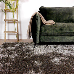 High-pile area rug - Love Shaggy Taupe