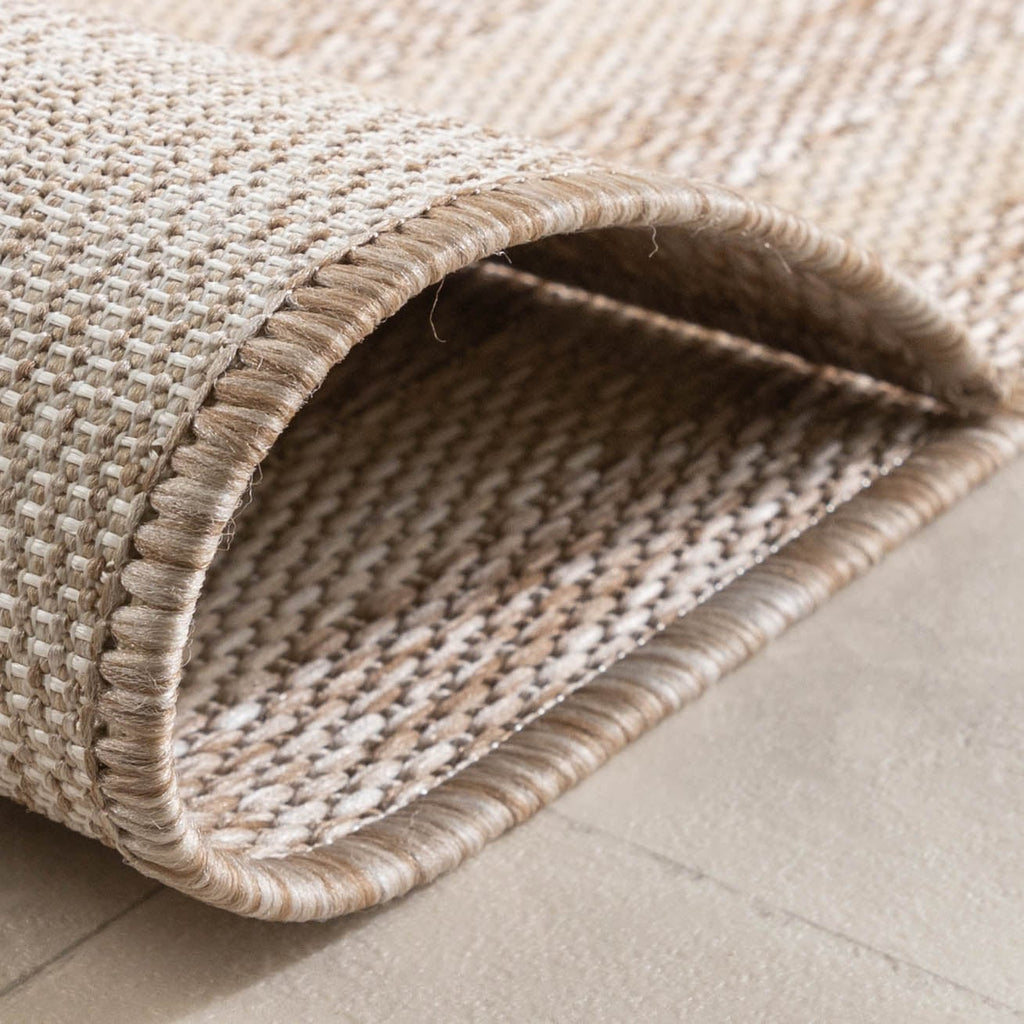 Balcony Rug - Sierra Frame Beige/Cream