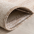 Balcony Rug - Sierra Frame Beige/Cream