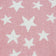 Round children's floor rug - Bambi Star Pink