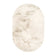 Oval High Pile Rug - Comfy Supreme Cream