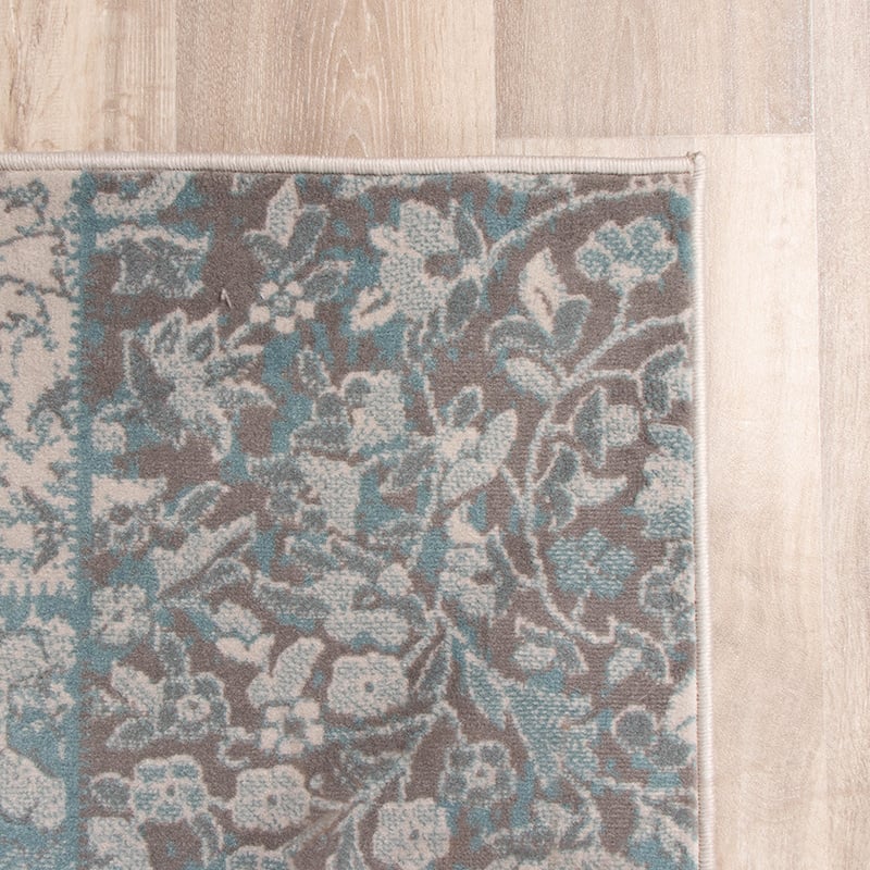 Patchwork Rug - Miracle Gray/Blue