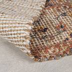 Jute runner - Mauro Vintage Brown/Blue
