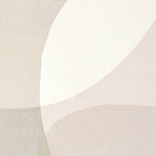 Wool Floor Rug - Shades White/Cream 100