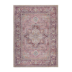 Washable floor rug - Reido Traditional Pink