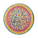 Round colorful children's floor rug - Radiso Spot Multicolor