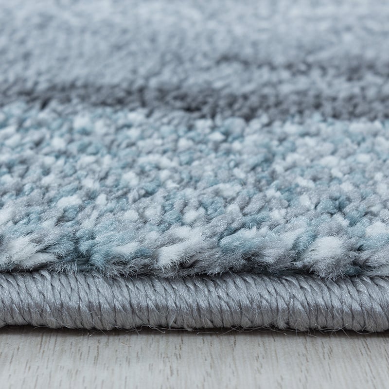 Children's floor rug - Fleurtje Rabbit Blue