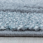 Children's floor rug - Fleurtje Rabbit Blue