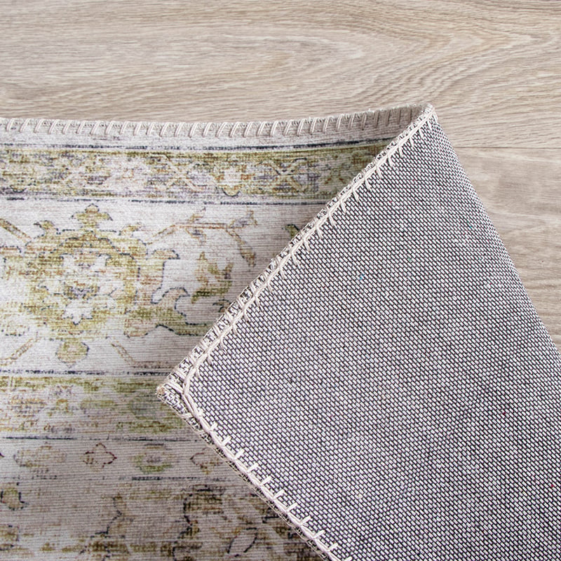Vintage Rug - Lago Green/Cream