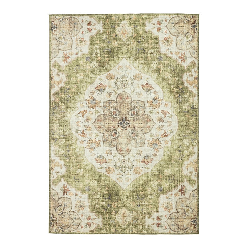 Vintage Outdoor Rug - Santo Mandala Green