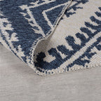 Geometric Floor Rug - Decio Alix Blue