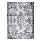 Vintage floor rug - Nadine Flore Light Grey
