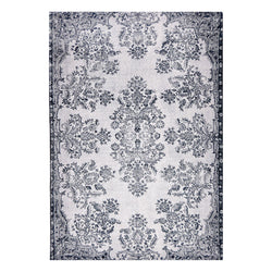 Vintage floor rug - Nadine Flore Light Grey
